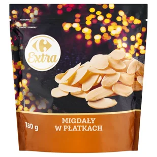 Carrefour Extra Migdały w płatkach 180 g - Bakalie - miniaturka - grafika 1