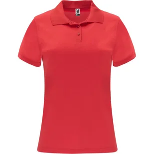 Damska Sportowa Koszulka Polo Z Krótkim Rękawem Monzha - Koszulki sportowe damskie - miniaturka - grafika 1