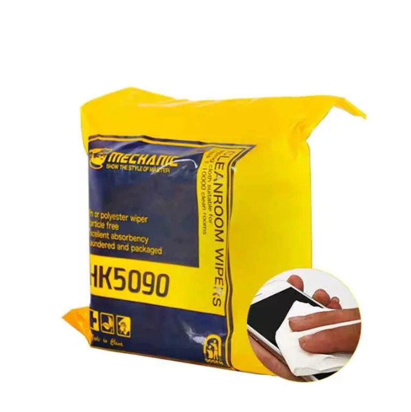 MECHANIC HK5090 Materiał / Ściereczka / Czyścik do czyszczenia wyświetlaczy LCD 10 x 10cm 400 sztuk