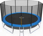 Trampoliny - FunFit trampolina ogrodowa dla dzieci, 435 cm - miniaturka - grafika 1