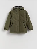 Kurtki i płaszcze dla chłopców - Reserved - Kurtka dwustronna - jasny zielony - miniaturka - grafika 1