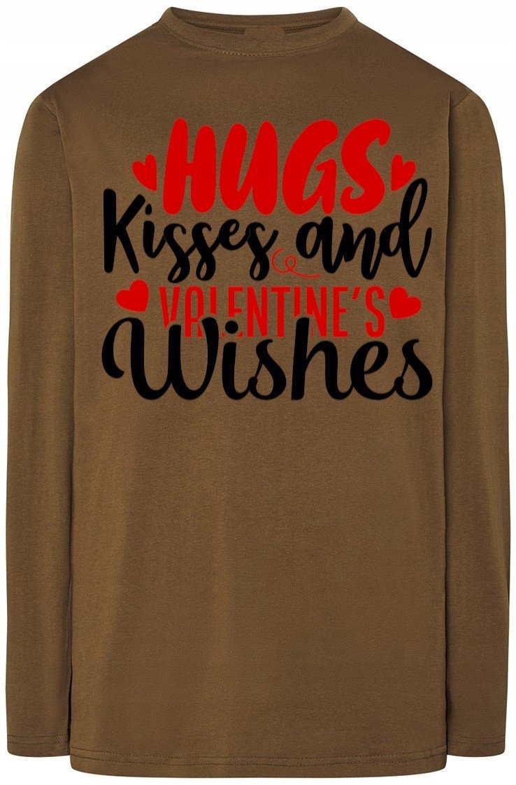 Walentynki Bluza Longsleeve Modna Nadruk r.3XL