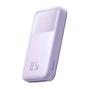 Powerbank Baseus Comet z kablem USB do USB-C, 10000mAh, 22.5W (fioletowy) - Powerbanki - miniaturka - grafika 5