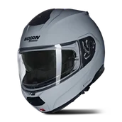 Kaski motocyklowe - Kask Szczękowy Nolan N100-6 Błyszczący SzaryXL - miniaturka - grafika 1