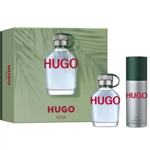 Hugo Boss Hugo Man edt 75ml + DEO 150ml - Zestawy perfum męskich - miniaturka - grafika 1