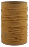 Czapki i chusty sportowe damskie - Buff Chusta wielofunkcyjna Merino Lightweight BUFF® dla dorosłych SOLID MUSTARD - miniaturka - grafika 1