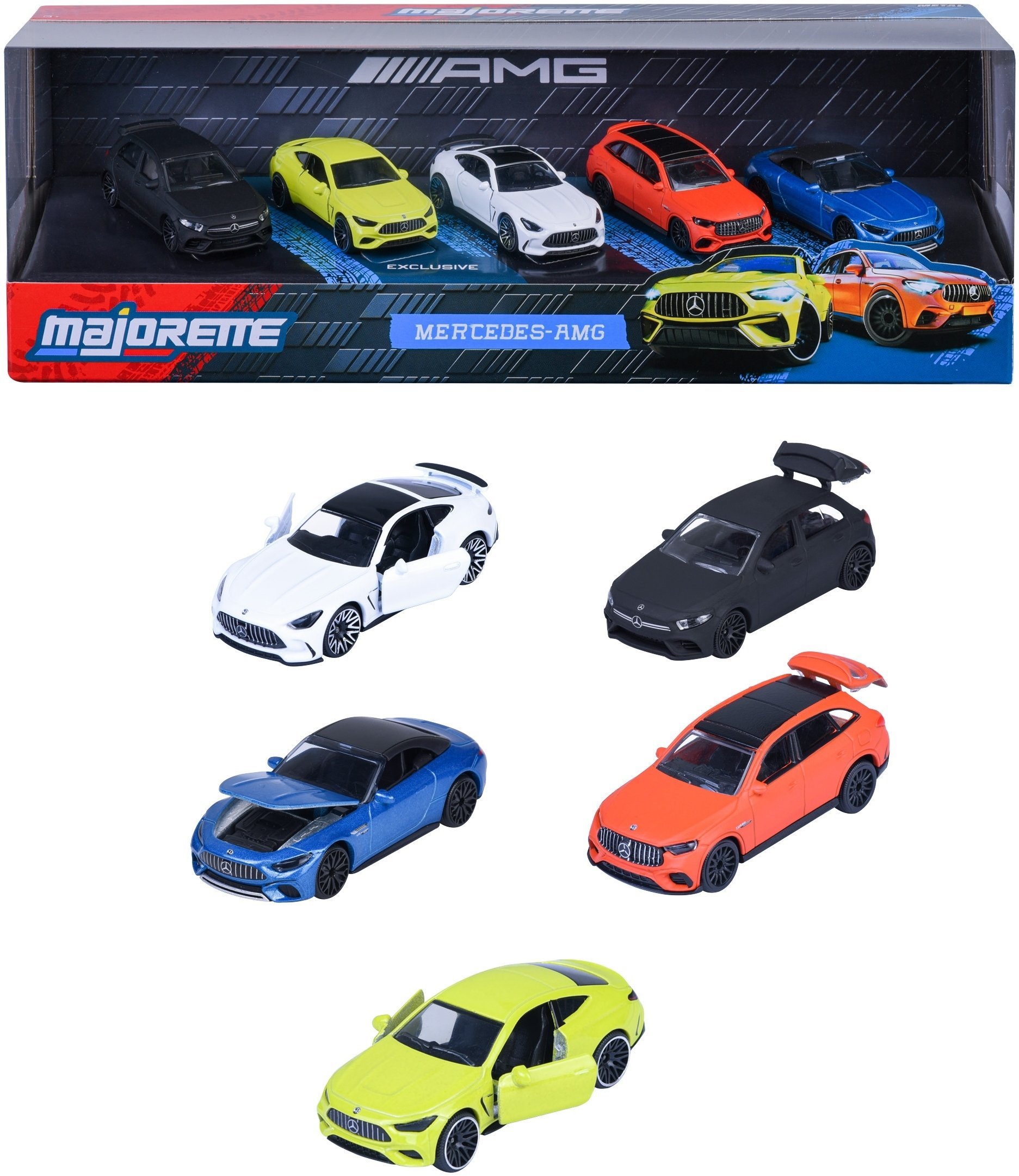 Majorette Mercedes AMG 5pak 8502105000