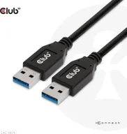 Kable USB - CLUB3D CAC-1409 kabel USB USB 3.2 Gen 2 (3.1 Gen 2) 0,5 m USB A Czarny - miniaturka - grafika 1