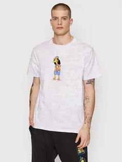 Koszulki męskie - Billabong T-Shirt SIMPSONS Otto A1SS38 Fioletowy Relaxed Fit - grafika 1