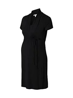 Sukienki ciążowe - ESPRIT Maternity Sukienka damska z krótkim rękawem, Black Ink - 003, 42 - grafika 1