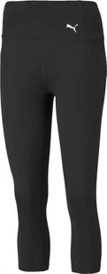 Puma Legginsy damskie Puma 3/4 Train Favorite Forever High Waist czarne 520266 01 L - Legginsy - miniaturka - grafika 1