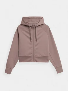 4F Bluza w kolorze taupe - Kurtki i kamizelki sportowe damskie - miniaturka - grafika 1