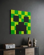 Klocki - Minecraft Klocki Creeper Obraz - miniaturka - grafika 1