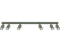Lampy sufitowe - Sollux SL.1505 - Oświetlenie punktowe RING 6xGU10/10W/230V zielony - miniaturka - grafika 1