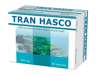 Tran Hasco 500 mg, 60 kapsułek - Stawy, mięśnie, kości - miniaturka - grafika 2
