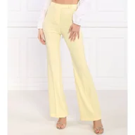 Spodnie damskie - Patrizia Pepe Spodnie | flare fit - miniaturka - grafika 1