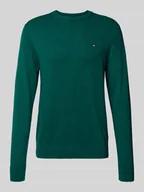 Swetry męskie - Sweter z dzianiny o kroju regular fit z mieszanki bawełny i kaszmiru - miniaturka - grafika 1