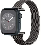 Akcesoria do smartwatchy - Spigen Pasek Metal Fit do Apple Watch 41/40/38 mm, grafitowy - miniaturka - grafika 1