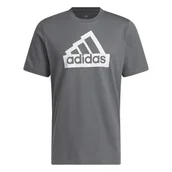 Koszulki męskie - Koszulka męska adidas City Escape Graphic szara H49666-S - miniaturka - grafika 1