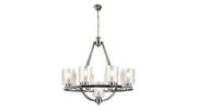 Lampy sufitowe - Lumina Deco Deco LAMPA WISZĄCA LOFT CHROMOWANA SANTINI W9 DECO LDP 1220-9 (CHR) - miniaturka - grafika 1