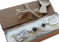 Breloki - Brelok Św. Krzysztof pomysł na prezent [8190] - miniaturka - grafika 1