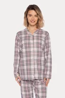 Bielizna nocna - Piżama damska CAROLINA M Różowy - miniaturka - grafika 1