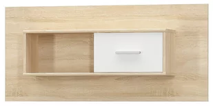 Szafka Wisząca Tips 1D Dąb Sonoma / Biały Mat - Inne meble do salonu - miniaturka - grafika 1