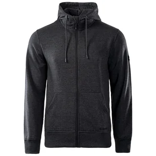 Męska bluza Hi-Tec Silian II Rozmiar: XL / Kolor: ciemnoszary - Bluzy sportowe męskie - miniaturka - grafika 1