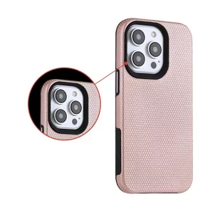 Etui Pancerne Eleganckie do iPhone 14 Pudrowy Róż - Etui i futerały do telefonów - miniaturka - grafika 4