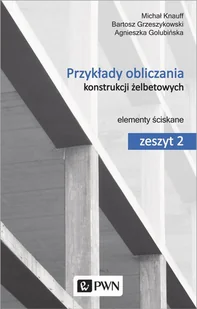 Przykłady obliczania konstrukcji żelbetowych - Agnieszka Golubińska, Grzeszykowski Bartosz, Michał Knauff - Podręczniki dla szkół wyższych - miniaturka - grafika 1