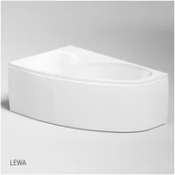 Obudowy do wanien - Excellent Obudowa wannowa boczna 160x100cm Biała Lewa OBEX.AQL.16WH - miniaturka - grafika 1