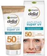 Balsamy i kremy do opalania - Krem przeciwsłoneczny Garnier Delial Anti-Aging Super UV Facial Protective Cream SPF50 50 ml (3600542397742) - miniaturka - grafika 1