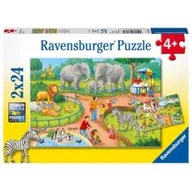 Puzzle - Ravensburger puzzle 07813 jeden dzień w Zoo - miniaturka - grafika 1