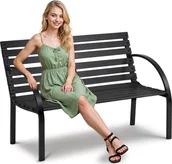 Ławki ogrodowe - Sofotel Luca Ławka ogrodowa z oparciem 117,5 x 83 x 57 cm - miniaturka - grafika 1