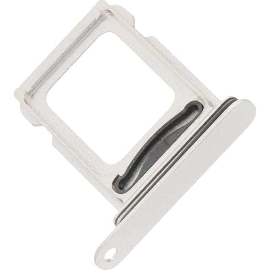 Tacka, slot na kartę SIM do iPhone 15 Pro Max Dual SIM, biały tytan ORG