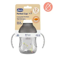 Akcesoria do karmienia - Kubek 360 do nauki samodzieln picia 200ml szary - kubek - miniaturka - grafika 1