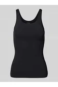 Koszulki i topy damskie - Podkoszulka w jednolitym kolorze model Unique - Schiesser - miniaturka - grafika 1