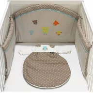 Ochraniacze do łóżeczka - ALVI, Ochraniacz na łóżeczka, Ptaszki, 30x180 cm - miniaturka - grafika 1