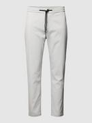Spodnie męskie - Chinosy z elastycznym pasem model ‘tapered’ - miniaturka - grafika 1