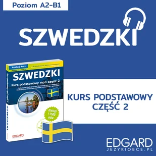 Szwedzki. Kurs podstawowy. Część 2 - Audiobooki do nauki języków - miniaturka - grafika 1