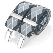 Dodatki do ubrań - Szelki do spodni w romby BR-042 - miniaturka - grafika 1