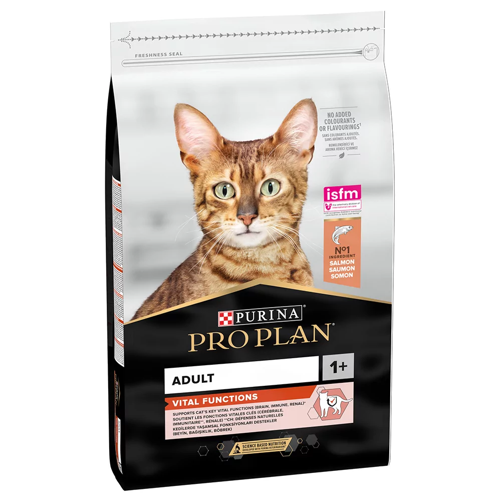 9 + 1 kg gratis!/ 12 + 2 kg gratis! Purina Pro Plan, 10 kg / 14 kg - Original Adult, łosoś, 10 kg