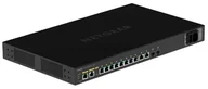Switche - Przełącznik Netgear M4250-10G2XF-POE++ Czarny (GSM4212UX-100EUS) - miniaturka - grafika 1