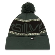 Czapki męskie - Czapka Quiksilver Summit EQYHA03427 Zielony - miniaturka - grafika 1