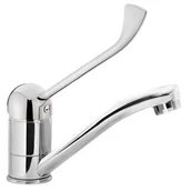 Baterie umywalkowe - Deante Bateria BOJ 026C JOKO CLINIC CHROM UMYWALKOWA STOJĄCA Z OBROTOWĄ WYLEWKĄ - miniaturka - grafika 1