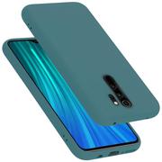 Etui i futerały do telefonów - Pokrowiec Do Xiaomi RedMi NOTE 8 PRO Etui w LIQUID ZIELONY TPU Silikon Case Cover Obudowa Ochronny Cadorabo - miniaturka - grafika 1