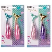Zabawy w naśladowanie dorosłych - Błyszczyk do ust Mermaid 2szt CREATE IT! Create It!-Canenco - miniaturka - grafika 1