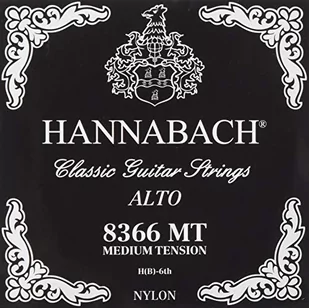 Hannabach Struny do gitary klasycznej, gitara stara, H/B6 - 8366MT, seria 836MT, Medium Tension - Struny gitarowe  - miniaturka - grafika 1