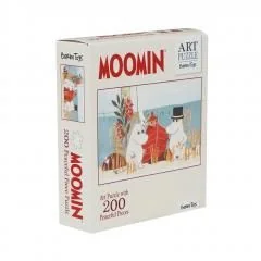 Puzzle artystyczne Muminki czerwone 200el - puzzle - Puzzle - miniaturka - grafika 1