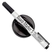 Tablice i flipcharty - Gąbka magnetyczna do tablic suchościeralnych - uchwyt na marker + marker - miniaturka - grafika 1